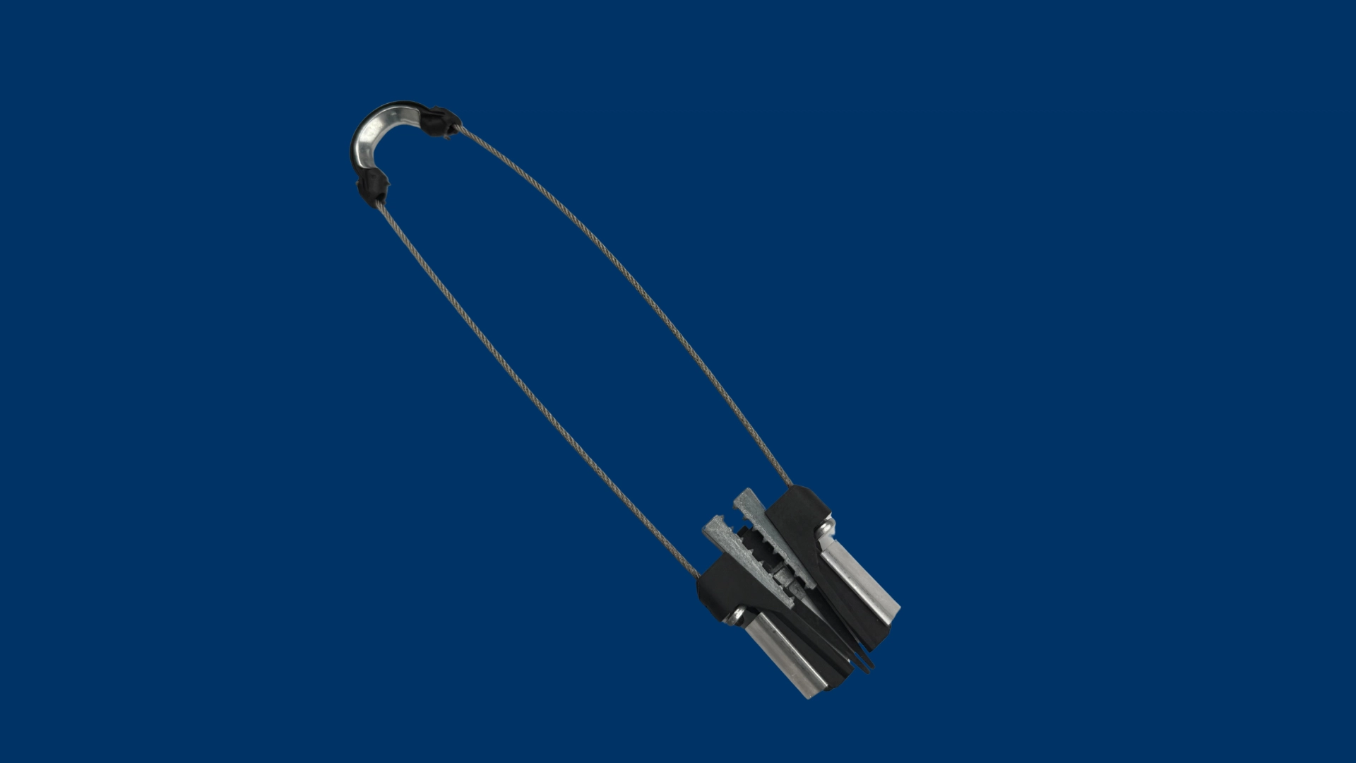 Side view of the clamp